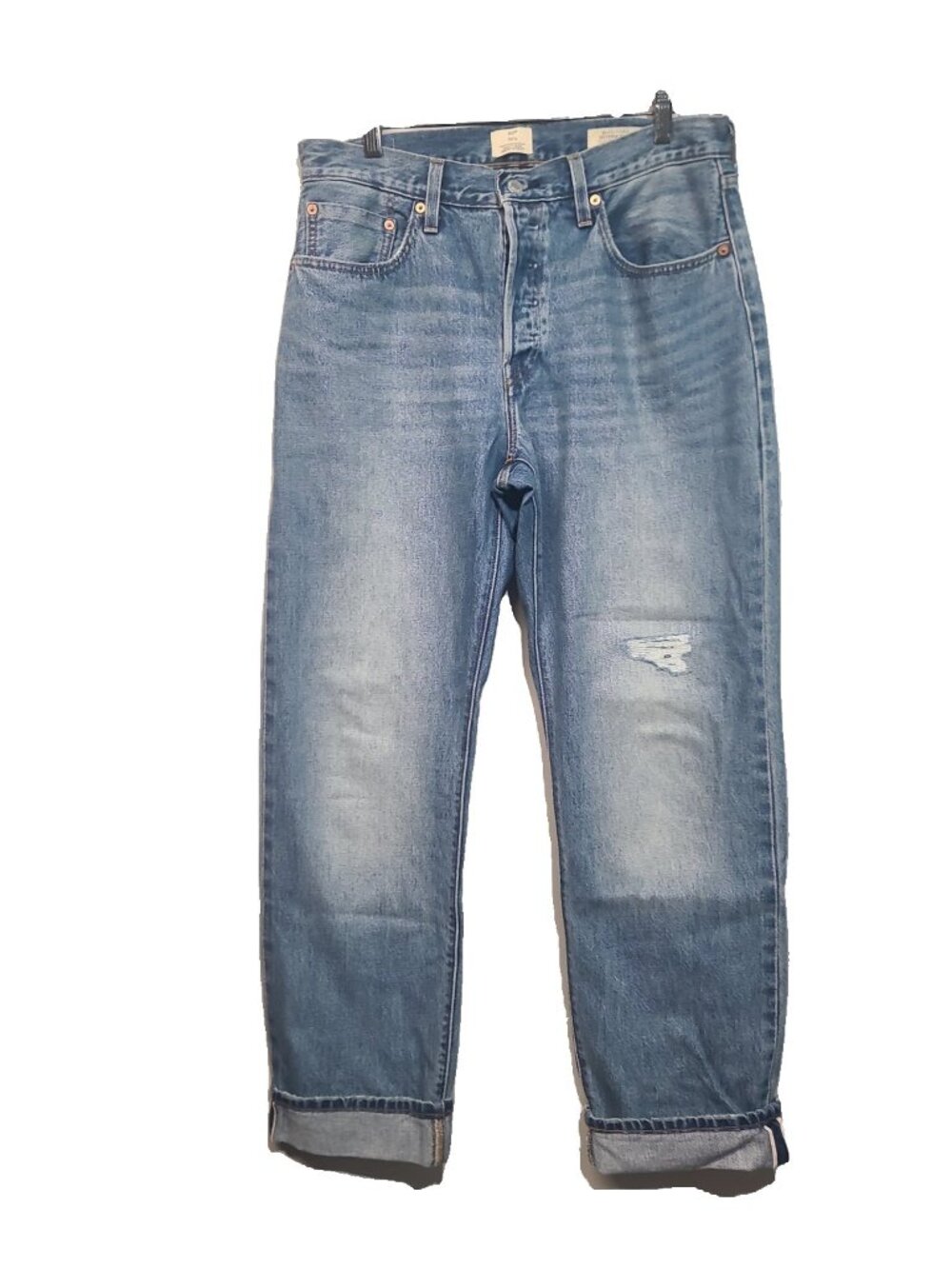 Levi's 501 '90s Selvedge Straight-Leg Jeans 30 x 32 Blue EUC